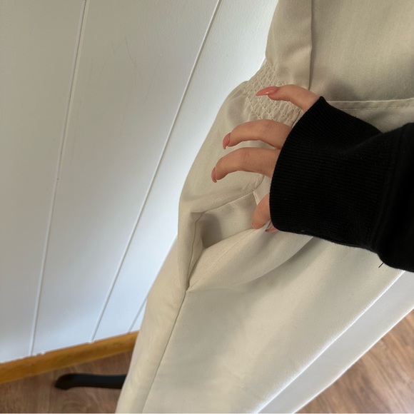 Vintage Off White Midi Dress - Picture 6 of 13